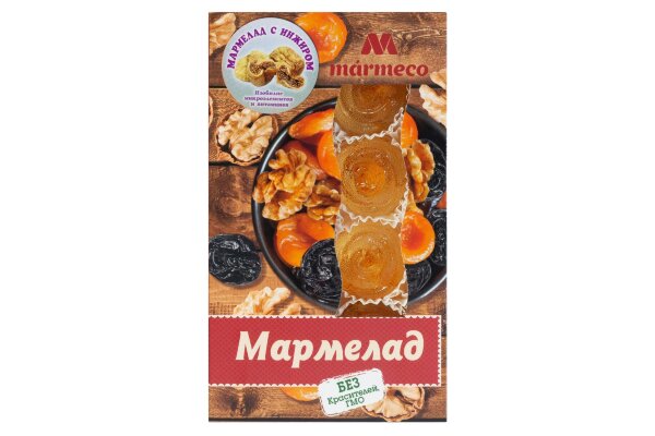 №2 Мармелад Мармеко с инжиром, 180г     в Электростали